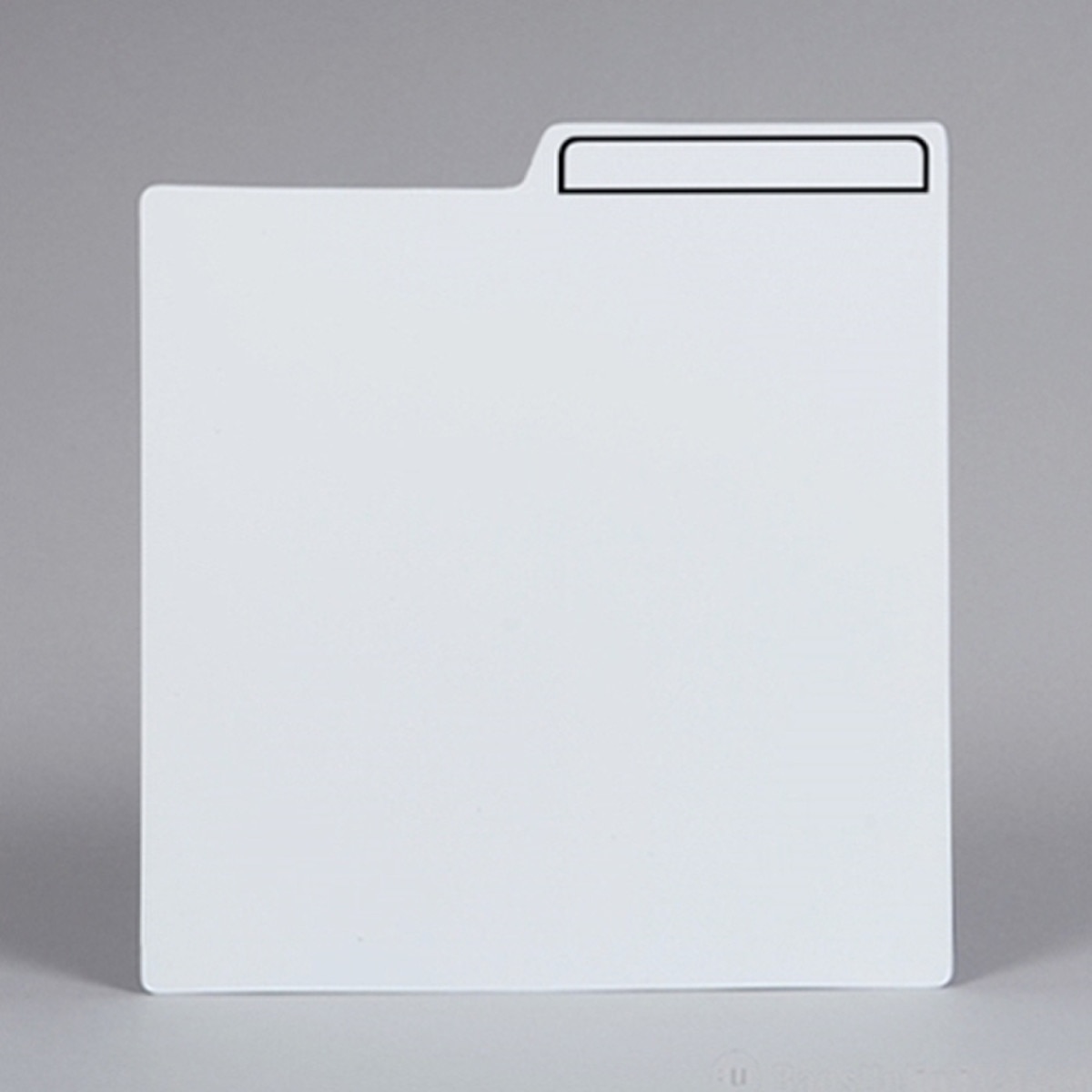 White Plastic LP Record Divider Car